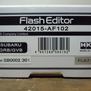 【JR-120】HKS フラッシュエディタ SUBARU GRB/GVB 42015-AF102 未使用品