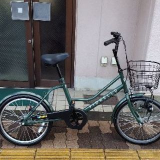 Welby FIORELLO[フィオレオ]20吋 ミニベロ(小径車) シングル/マットオリーブ