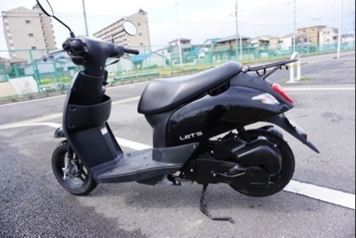 ︎原付き バイク スクーター スズキ レッツ4 高年式 2016年 新古車
