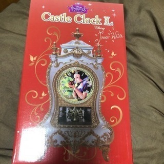 新品未開封Disney Castle Clock