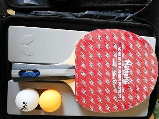スポーツデポ国際規格卓球台*ラケット付