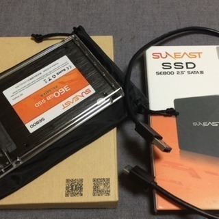 お渡し完了 美品 使用期間短 SSD 360G SATAⅢ PS...