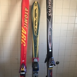 スキー板3本