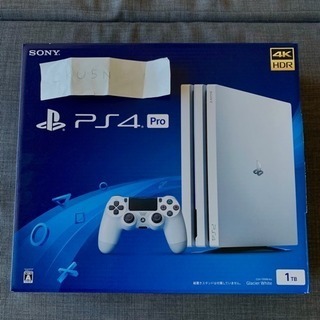 新品！美品！PS4 Pro 1TB white、白 