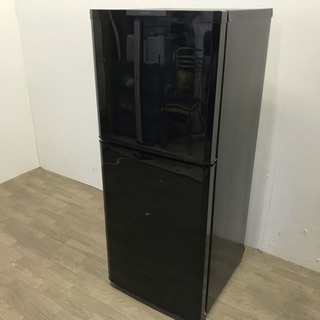 U0703 三菱 2ドア冷蔵庫 146L 2018年 ブラック