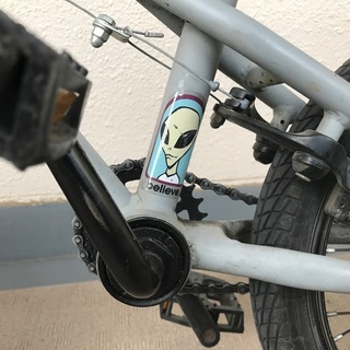 子供用BMX ARESBIKES アーレスバイク 16インチ STN マットグレー