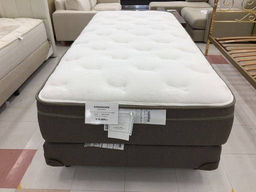 取りに来ていただける方限定！KINGSDOWNのシングルベッドセットのご  