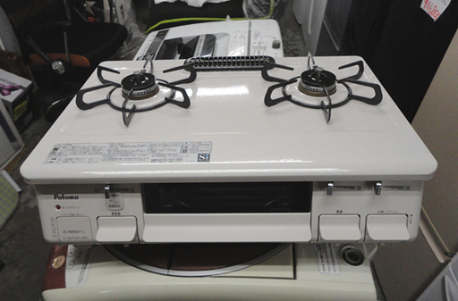 パロマ LPガス ガステーブル 2016年製 左強火 IC-N86SH-L ガスコンロ 札幌市 白石区 東札幌