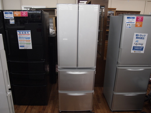 MITSUBISHIの４ドア冷蔵庫！
