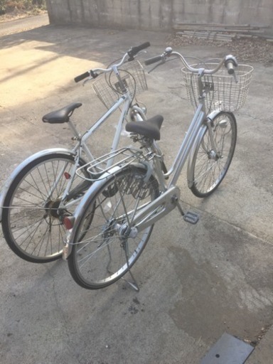 中古自転車 美品！ギア付27インチ在庫2台 無くなり次第終了