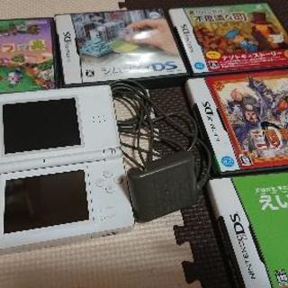 任天堂 DS ライト＋ソフト6本