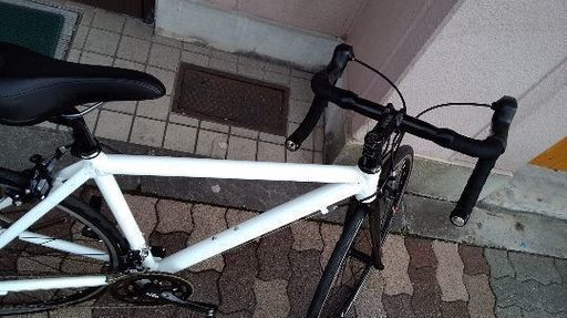 F)フォークカーボン仕様の700c ロードバイク アルミ/(SORA)18speed