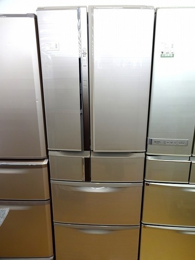 【取りに来れる方限定】MITSUBISHIの2014年製6ドア冷蔵庫売ります！