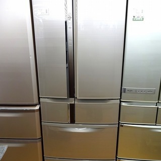 取りに来れる方限定】MITSUBISHIの2014年製6ドア冷蔵庫売ります！
