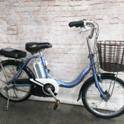 中古 電動アシスト自転車 ヤマハ パス 20インチ ブルー