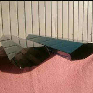 デコトラ 六角型 キャブロケット 筒出し ステンレス筒 トラックパーツ ハンドメイド