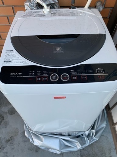 SHARP 4.5kg 全自動洗濯機