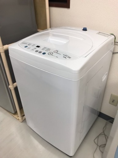 20％OFFキャンペーン【リサイクルサービス八光　田上店　安心の3か月保証　配達・設置OK】DAEWOO 4.6kg 全自動洗濯機ダイウ DW-46BW