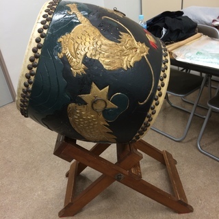 練習用太鼓（長胴太鼓1.6尺）４つ