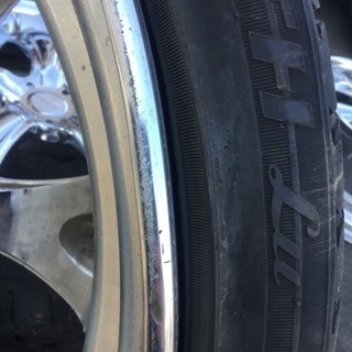 ワーク ユーロライン メッキ 20インチ アルミホイール 4本セット