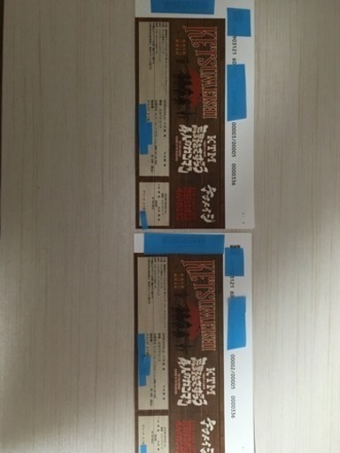 ケツメイシ 注文 ライブ2019 3月30日エコパアリーナ ペア 