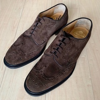 ほぼ新品！Church's Thickwood、29cm、ブラウン、スウェード