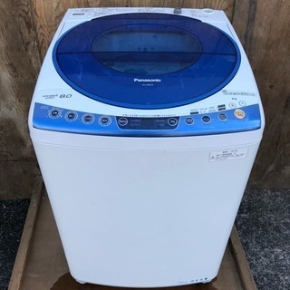 配送・設置無料❗️大容量8.0kg Panasonic 洗濯機 ...