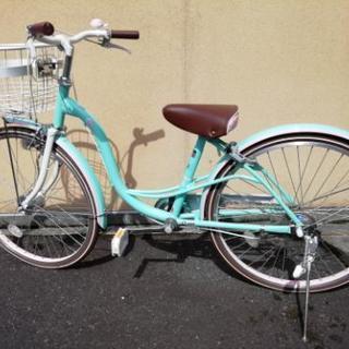 （お取引中）キッズ自転車　女の子　24インチ