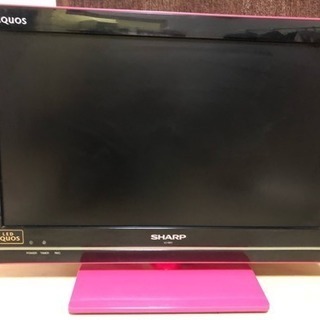 【テレビ】SHARP AQUOS シャープ アクオス 19インチ