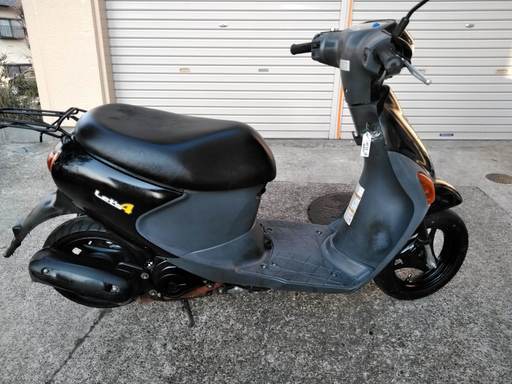 スズキ レッツ4 ブルー インジェクション バッテリー新品お付けいたし