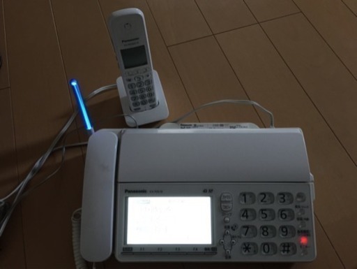 固定電話 FAX 電話 子機 KX-PZ618 パーソナルファックス (sawa) 名古屋の電話、FAXの中古あげます・譲ります｜ジモティーで