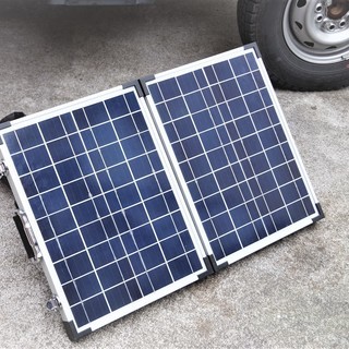 出力40Ｗ 小型太陽光発電キット 充電コントローラ内蔵 蓄電池1...