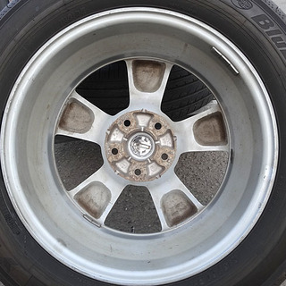 夏タイヤ★デュアリス純正/BluEarth RV02 215/60R17/17×6.5J+40 114.3 16年製