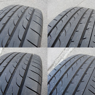 夏タイヤ★デュアリス純正/BluEarth RV02 215/60R17/17×6.5J+40 114.3 16年製
