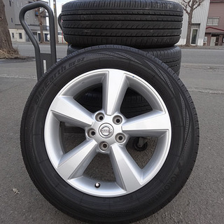 夏タイヤ★デュアリス純正/BluEarth RV02 215/60R17/17×6.5J+40 114.3 16年製