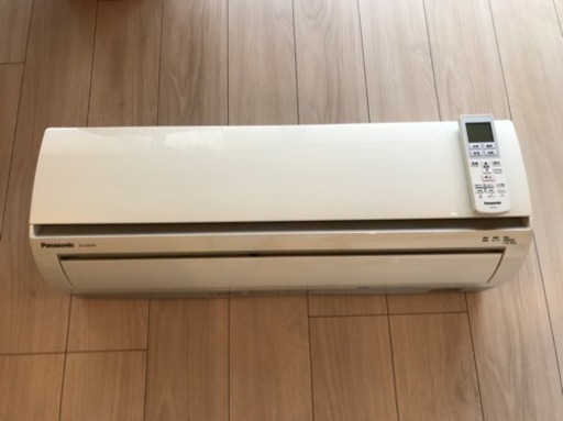 【取引終了】Panasonic/パナソニック インバーター冷暖房除湿タイプ ルームエアコンCS-220CFR-W 2.2kw 6畳～7畳 2010年製\t