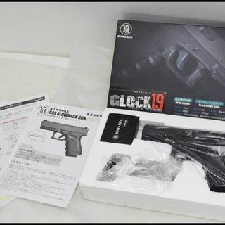 ショップカスタム品 KJWORKS GLOCK19 GBB スライドHW ガスブローバック グロック19 ガスガン KJワークス
