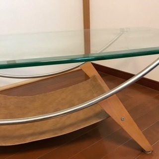 ソファ用  ガラステーブル