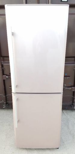 美品‼三菱 ノンフロン 冷凍 冷蔵庫 256L 大容量フリーザー ロング2ドア 2012年製 シャンパン ピンク