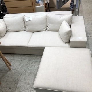 ご来店お持ち帰り出来る方限定！モデルルーム展示品のTIME＆STYLE　3人掛けカウチソファー☆値下げしました！【トレジャーファクトリー吉川店】