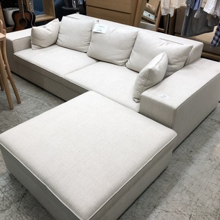 ご来店お持ち帰り出来る方限定！モデルルーム展示品のTIME＆STYLE　3人掛けカウチソファー☆値下げしました！【トレジャーファクトリー吉川店】