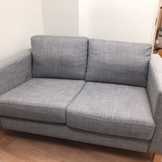 IKEA カルルスタード　ネイビー　2人掛け　ソファ カルルスタードの中古が安い！激安で譲ります・無料であげます｜ジモティー