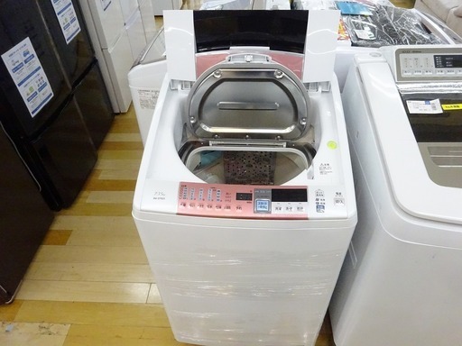 安心の6ヶ月保証付！2016年製HITACHIの7.0kg縦型洗濯乾燥機です