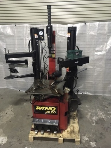 タイヤチェンジャー 外ガミ23インチ サポート付 自動車 整備、工具