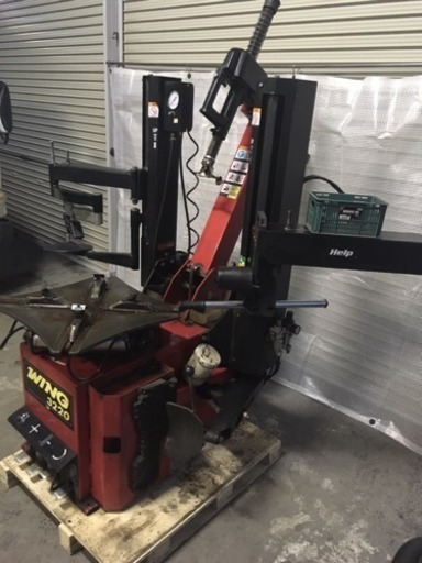 タイヤチェンジャー 外ガミ23インチ サポート付 自動車 整備、工具