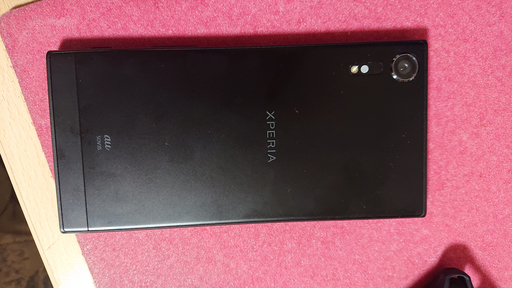 【中古】XperiaXZs SOV35 au ブラック【使用感あり】