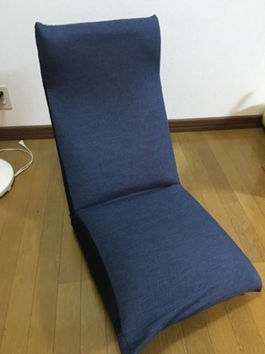 中古 ニトリの座椅子ポケットコイル座イス トト ネイビー Shintaro 北１８条の椅子 座椅子 の中古あげます 譲ります ジモティーで不用品の処分