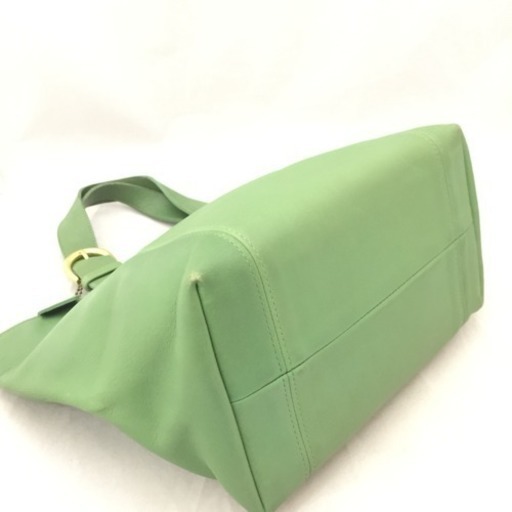 COACH コーチショルダーバッグ ハンドバッグ2way 緑 グリーン コーチ