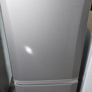 三菱　２０１７年　美品　２ドア冷蔵庫　１４６L
