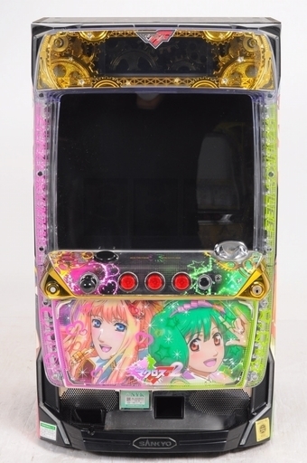 Q-CE007 パチスロ 実機 SANKYO マクロスフロンティア2 不要機仕様